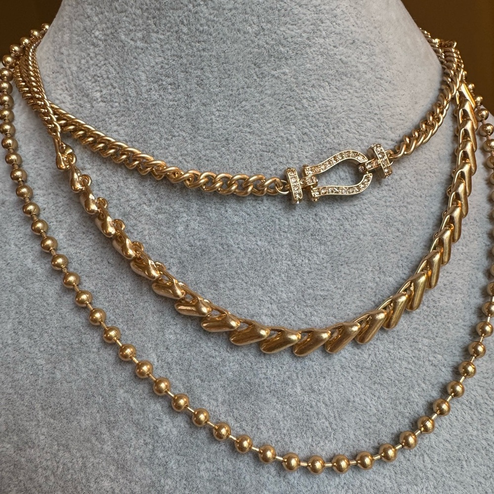 Gold Multi-Layer Necklace